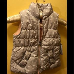 OSHKOSH B’gosh NWT Girl Polka Dot Vest